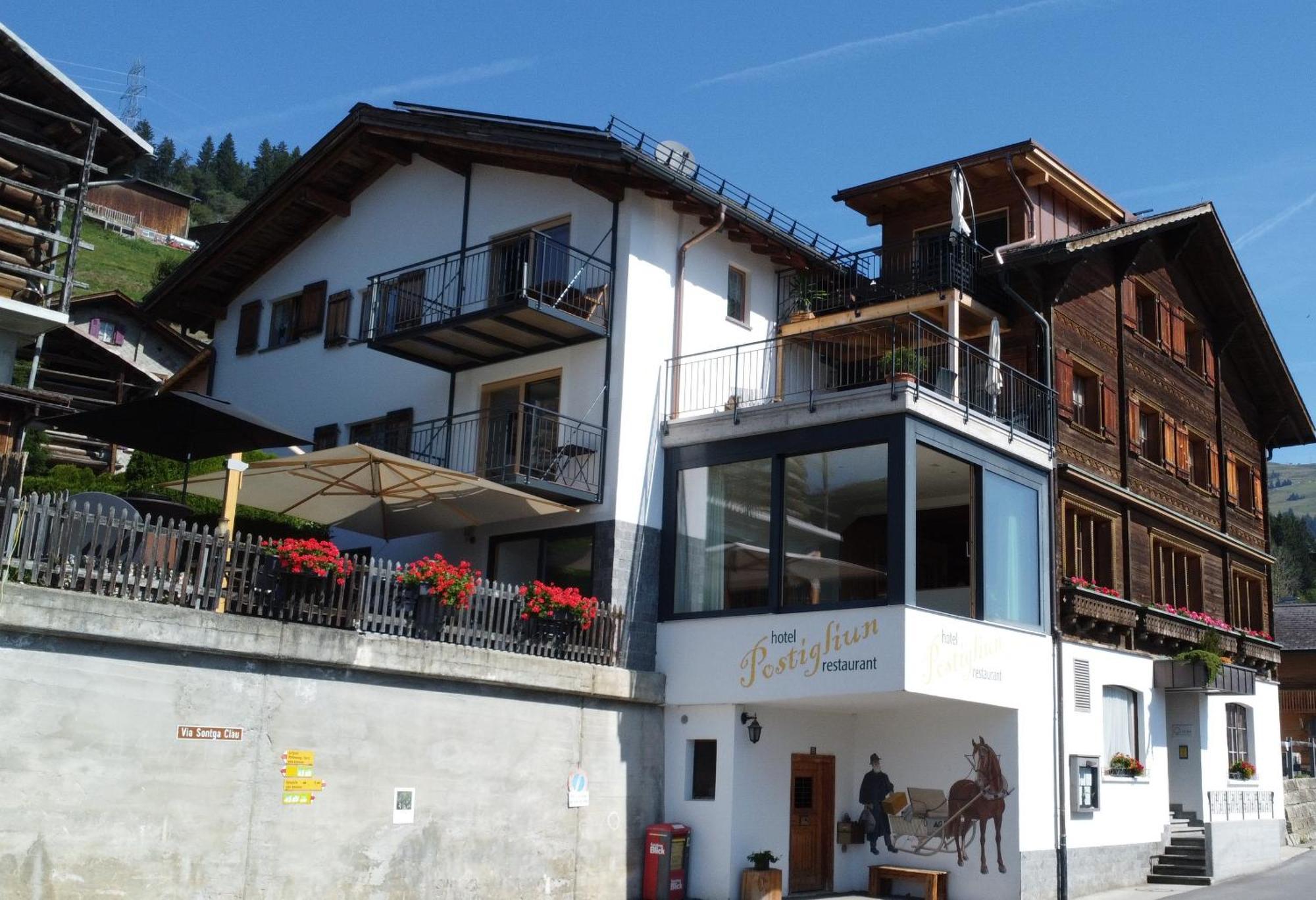 Hotel Garni Postigliun Andiast Andest エクステリア 写真